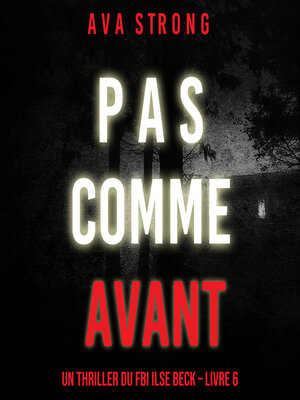 cover image of Pas Comme Avant